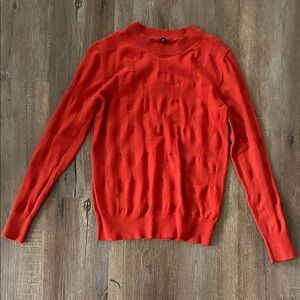 Amazon Women's Red Crew Neck Sweater